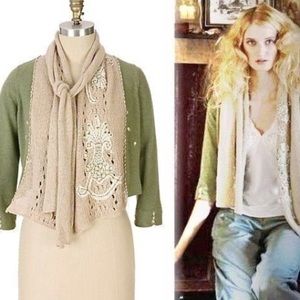 Vintage anthropologie field&flowers sweater L EUC